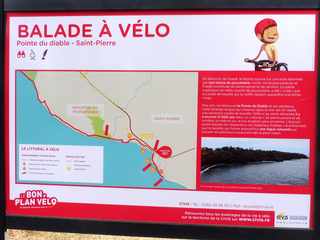 30 septembre 2018 - St-Pierre - Aménagement du littoral ouest - Pointe du Diable -  Bon plan vélo