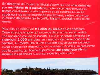 30 septembre 2018 - St-Pierre - Aménagement du littoral ouest - Pointe du Diable - Bon plan vélo