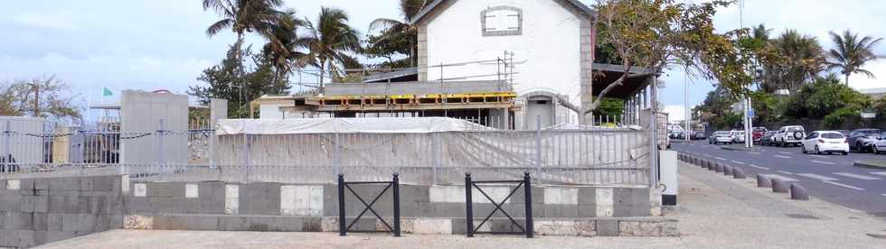 30 septembre 2018 - St-Pierre - Travaux dans l'ancienne gare