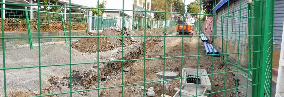 30 septembre 2018 - St-Pierre - Travaux rue Barquissseau