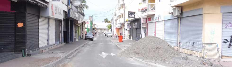 30 septembre 2018 - St-Pierre - Travaux rue Franois de Mahy