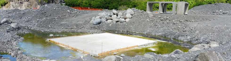 25 novembre 2018 - Entre-Deux - Bras de Cilaos - Radier du Ouaki - Travaux -