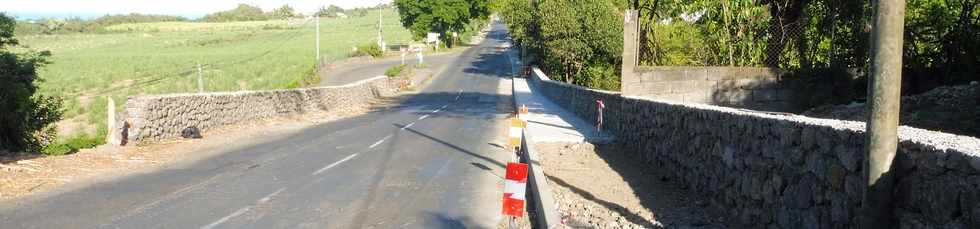 9 dcembre 2018 - St-Pierre - Ligne Paradis - Travaux de voirie