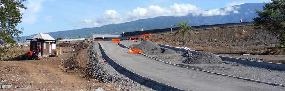 24 mars 2019 - St-Pierre - Pierrefonds - ZAC Roland Hoareau - Chantier de jonction des voies TCSP