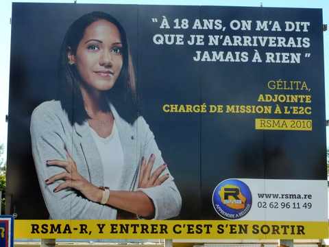 31 mars 2019 - St-Pierre - Terre Sainte - Affichage RSMA