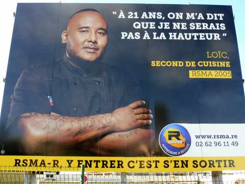 31 mars 2019 - St-Pierre - Terre Sainte - Affichage RSMA