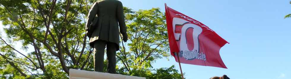 4 avril 2019 - St-Pierre - Manifestation des enseignants contre le projet de loi Blanquer