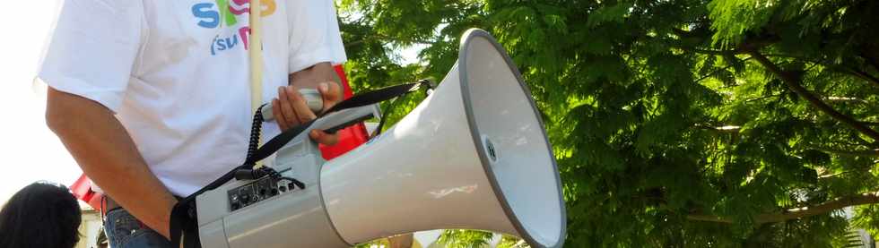 4 avril 2019 - St-Pierre - Manifestation des enseignants contre le projet de loi Blanquer