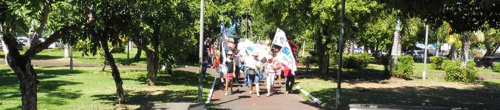 4 avril 2019 - St-Pierre - Manifestation des enseignants contre le projet de loi Blanquer