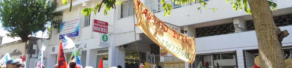 4 avril 2019 - St-Pierre - Manifestation des enseignants contre le projet de loi Blanquer