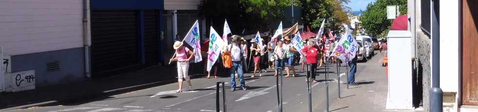 4 avril 2019 - St-Pierre - Manifestation des enseignants contre le projet de loi Blanquer