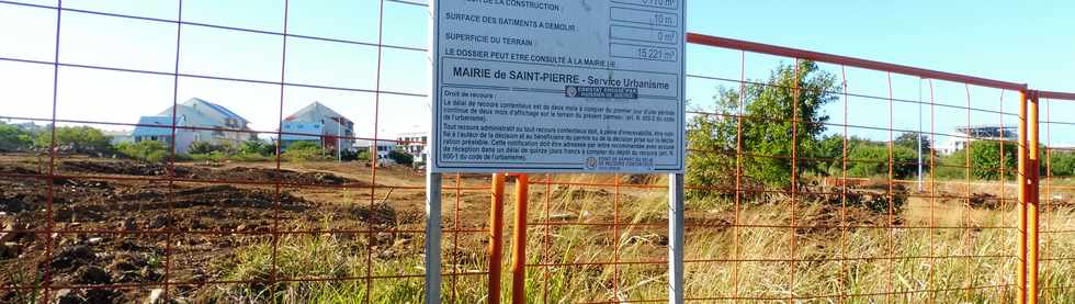 5 mai 2019 - St-Pierre - Terre Sainte - Chantier de l'Unit de formation et recherche sant