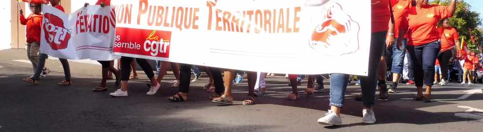 9 mai 2019 - St-Pierre - Manifestation des fonctionnaires contre le projet de de loi de rforme des services publics