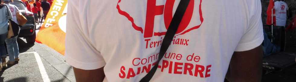 9 mai 2019 - St-Pierre - Manifestation des fonctionnaires contre le projet de de loi de rforme des services publics