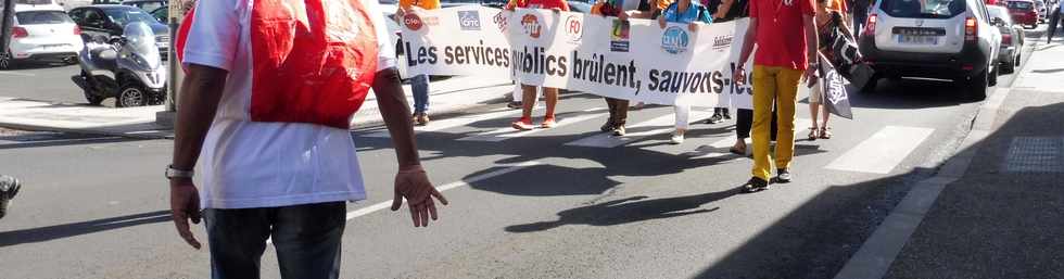 9 mai 2019 - St-Pierre - Manifestation des fonctionnaires contre le projet de de loi de rforme des services publics