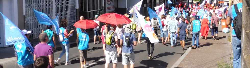 9 mai 2019 - St-Pierre - Manifestation des fonctionnaires contre le projet de de loi de rforme des services publics