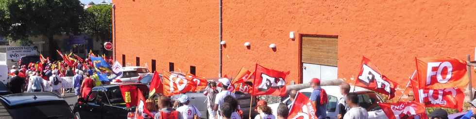 9 mai 2019 - St-Pierre - Manifestation des fonctionnaires contre le projet de de loi de rforme des services publics