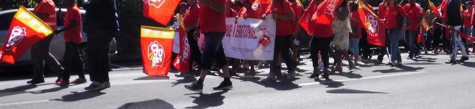 9 mai 2019 - St-Pierre - Manifestation des fonctionnaires contre le projet de de loi de rforme des services publics