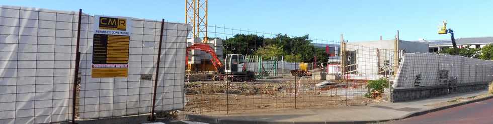 12 mai 2019 - St-Louis -  Chantier du Ple d'changes TCSP