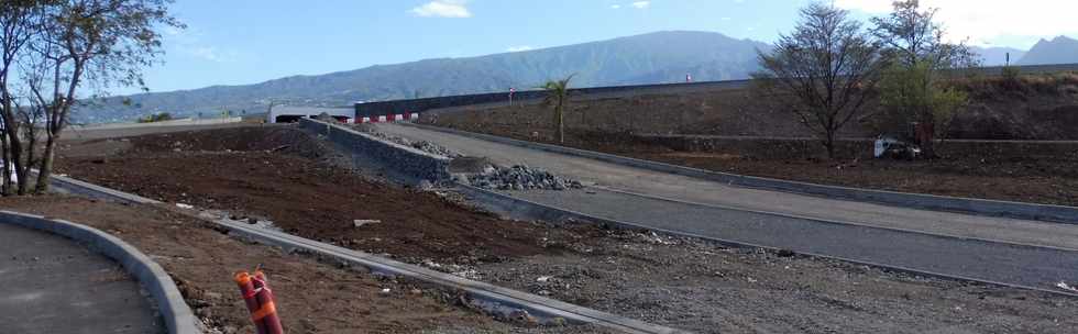 12 mai 2019 - St-Pierre - ZAC Roland Hoareau - Jonction voie du TCSP vers St-Louis