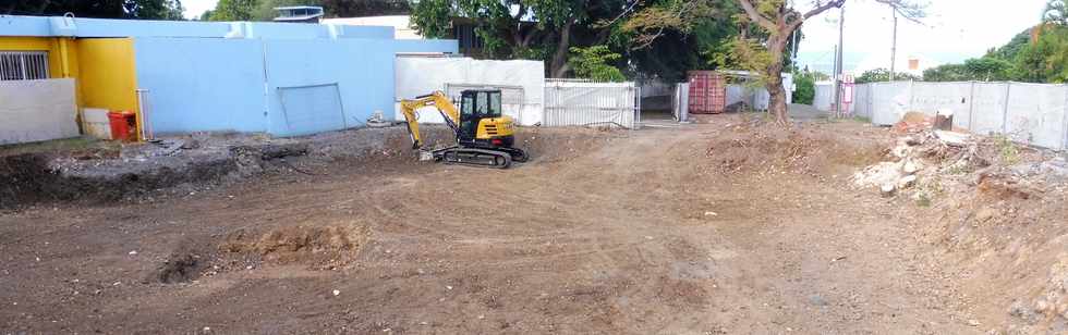 19 mai 2019 - St-Pierre - Ligne Paradis - Chantier du centre administratif