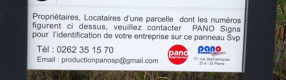 19 mai 2019 - St-Pierre - Ligne Paradis - ZI 4 - Zone d'activités Vadivel Vayaboury
