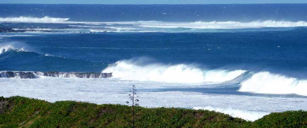 16 juin 2019 - St-Pierre - Houle et vent sur la Pointe du Diable, c'est l'hiver