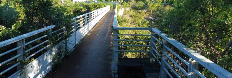 16 juin 2019 - St-Pierre - Bois d'Olives - Passerelle du canal St-Etienne sur la ravine des Cabris