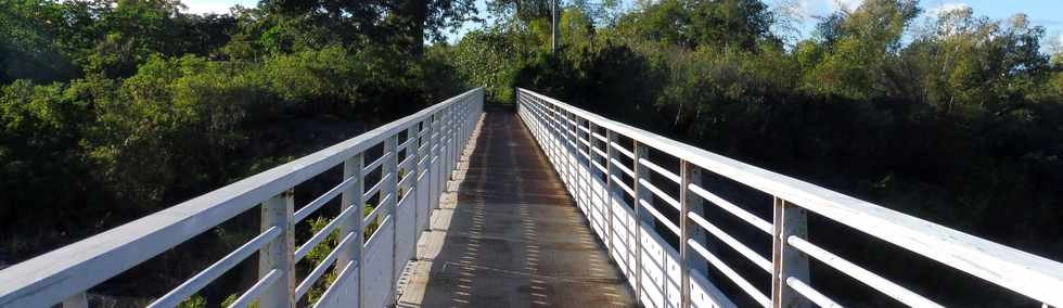 16 juin 2019 - St-Pierre - Bois d'Olives - Passerelle du canal St-Etienne sur la ravine des Cabris